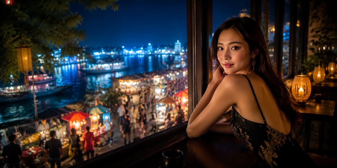 Người dùng Hà Nội tìm hiểu thông tin đăng ký và nhận thưởng tại quán cà phê
